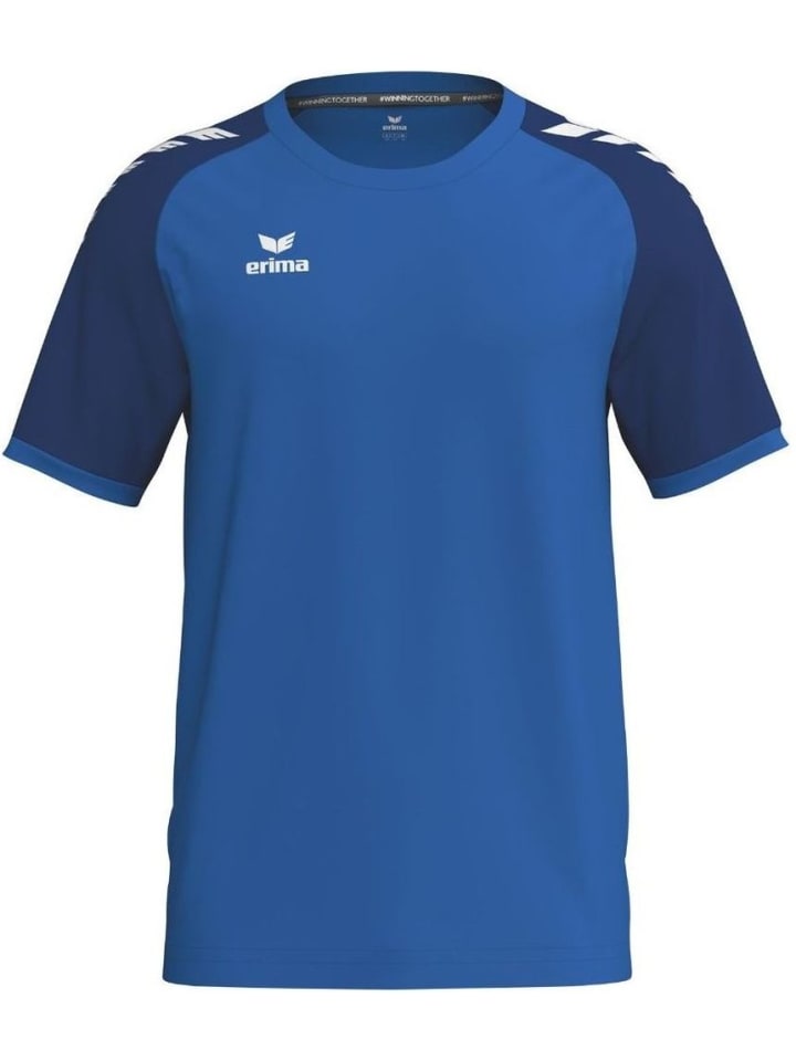 Sportshirt "Wings Jersey Shortsleeve" in Blau