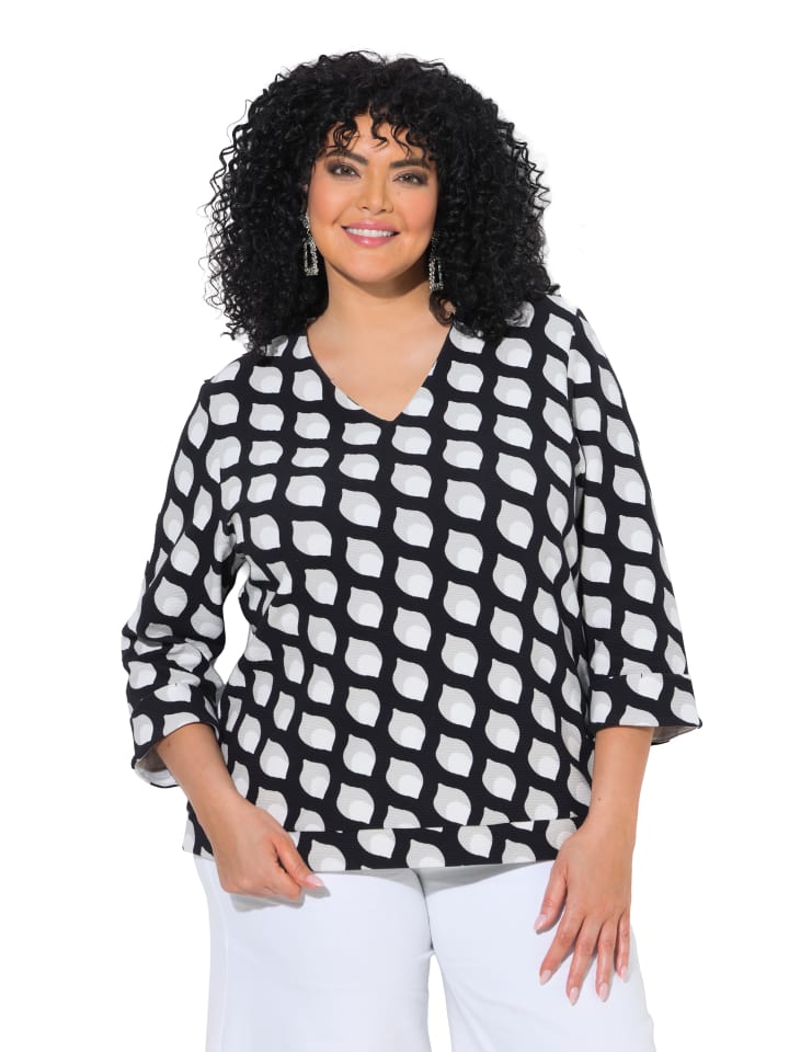 Shirt in schwarz