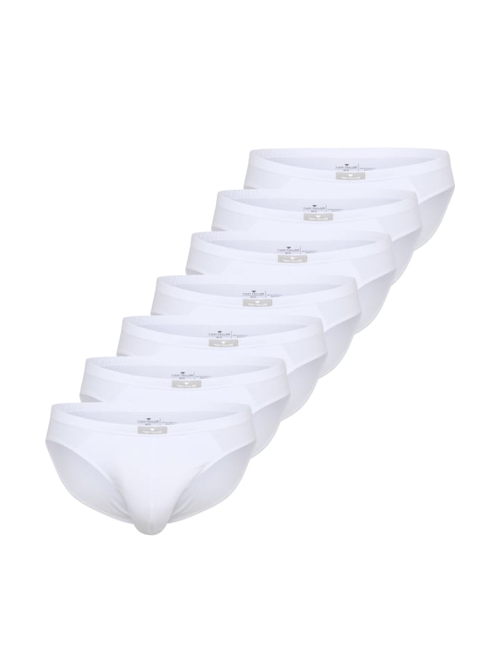 Slip 7Er Pack Texas in weiß-hell-uni