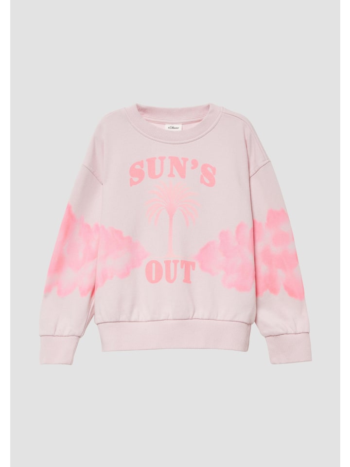 Sweatshirt in 4118_zartrosa