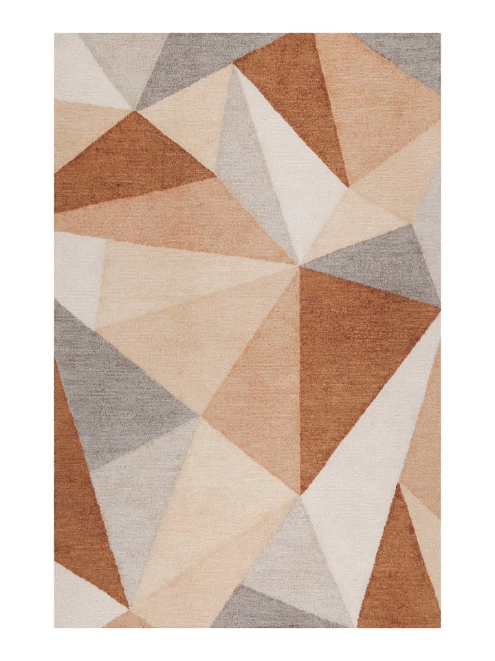 Teppich "Next Time 2.0" in Rost Braun/Beige/Taupe