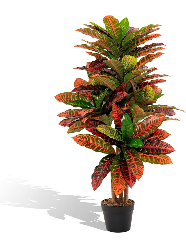 Kunstpflanze 100cm in Rot