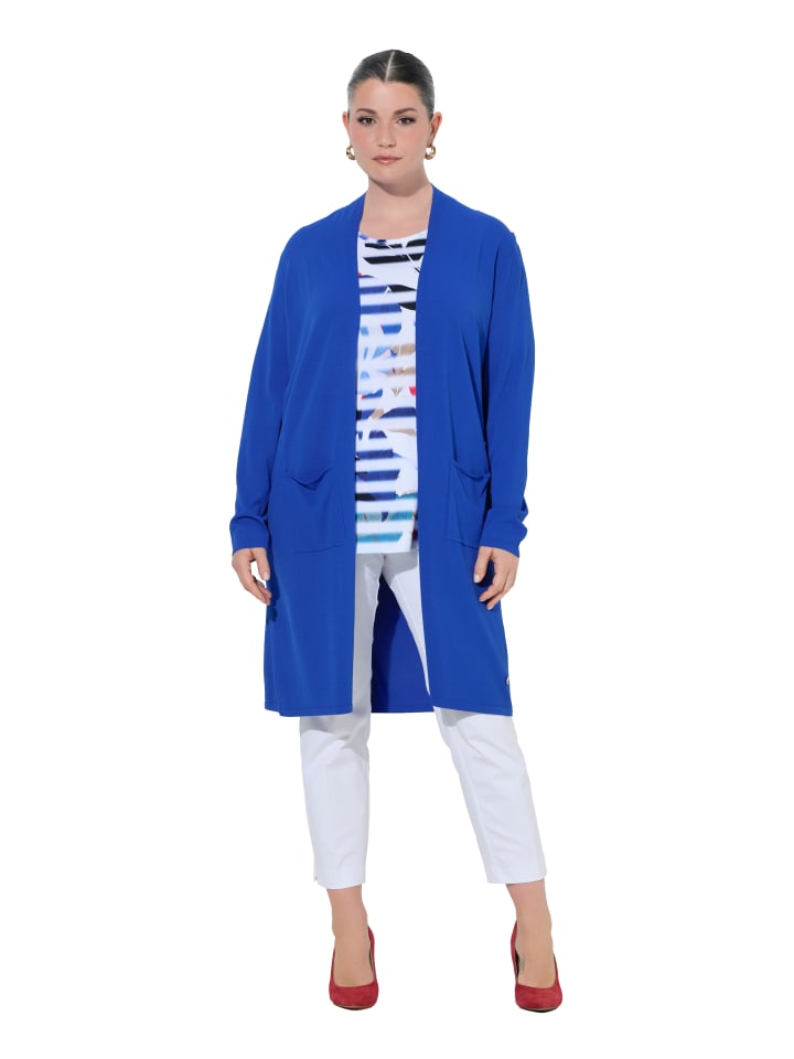 Jacke in kobaltblau