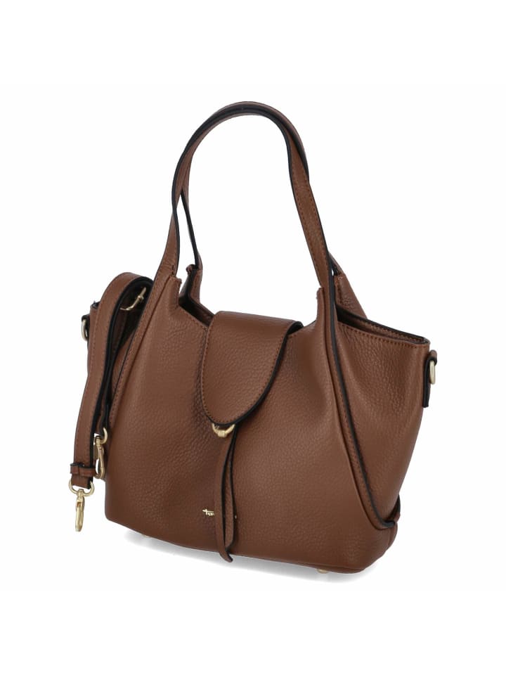 Schultertasche MANUELA in braun