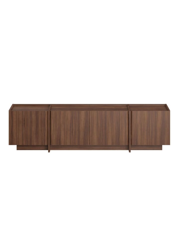 TV-Möbel ARVEN in Nussbaum - (W)180  x (H)46  x (L)35 cm