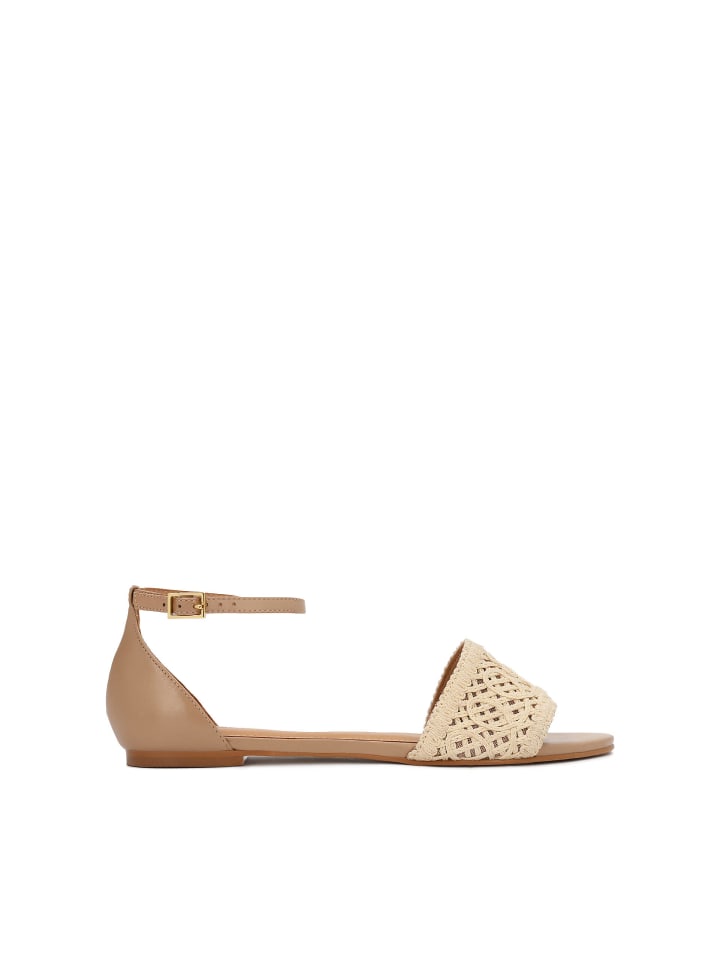 Sandaletten in Beige