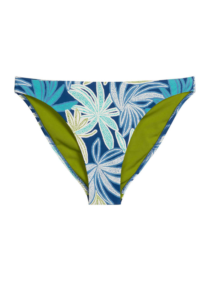 Bikini-Hose Bohemian Leaf in multi colour print