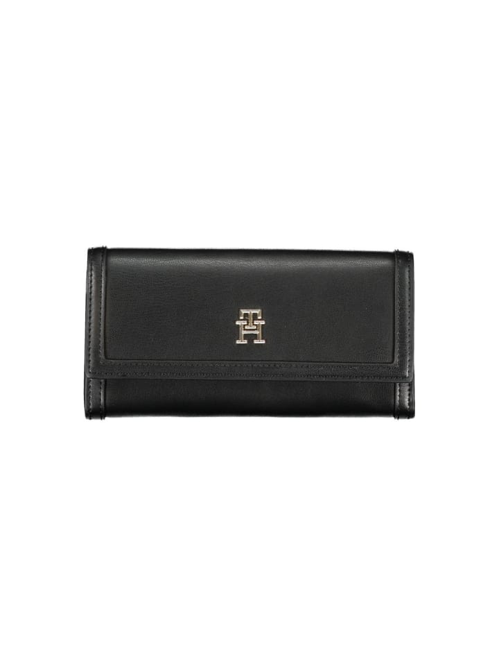 Schwarz Elegant Zwei-Fach Geldbörse