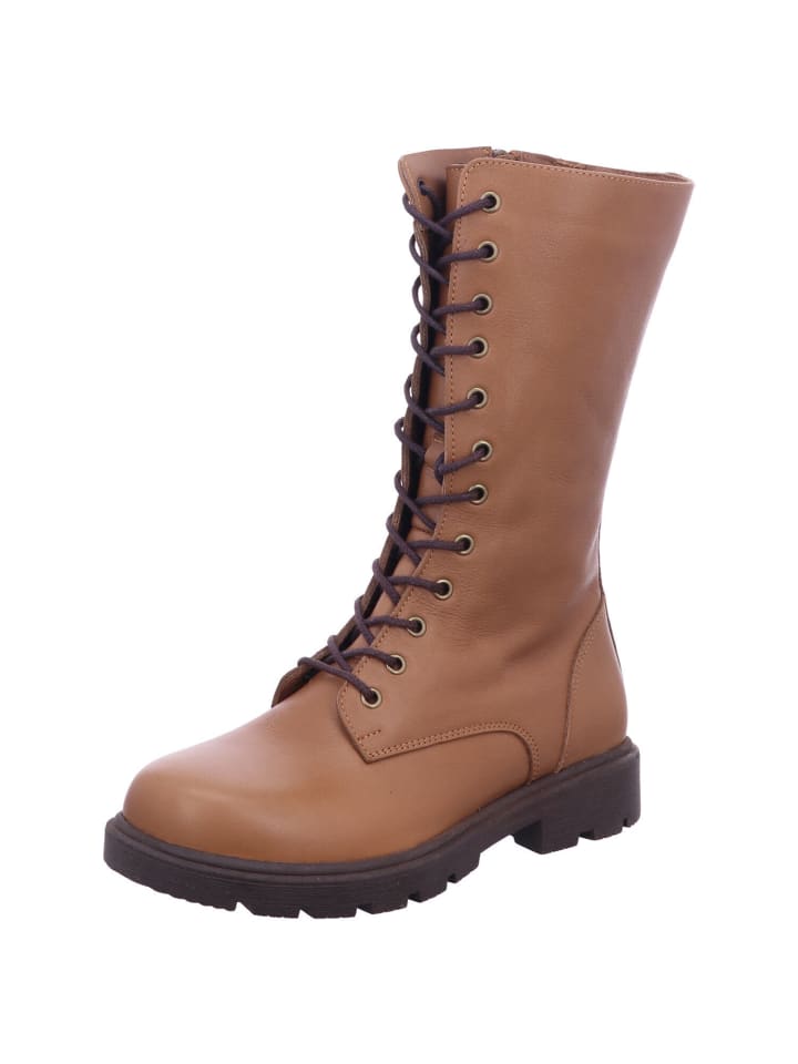 Schnürstiefel in braun