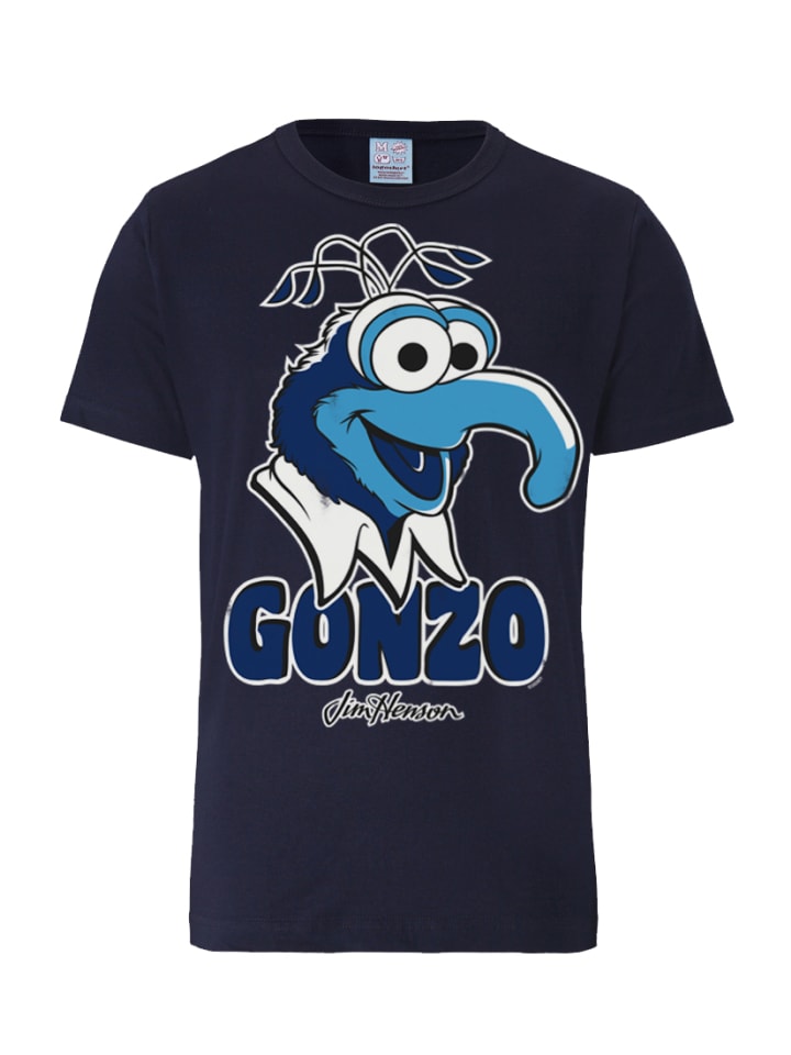 T-Shirt Gonzo - Muppet Show in dunkelblau