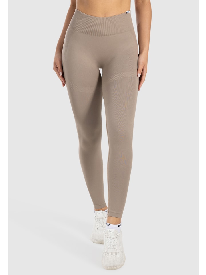 Leggings Infinite Scrunch in Hellbraun