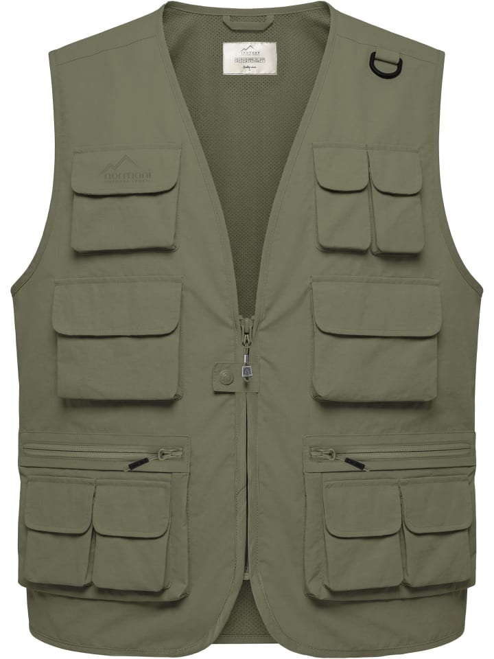 Herren Weste Acacia in Stone