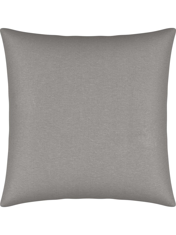 Single-Jersey Kuschelkissenbezug Murnau in grau
