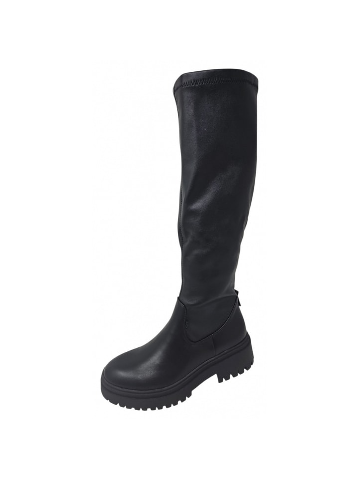 Langschaftstiefel Phaedre Keto in Schwarz