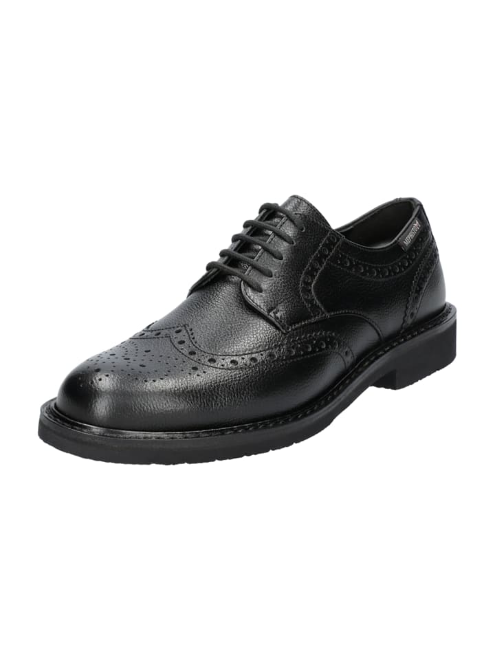 Klassische Schnürschuhe in Schwarz
