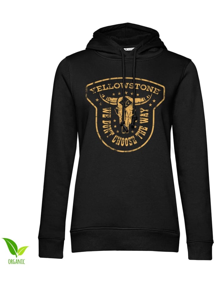 Hoodie in Schwarz