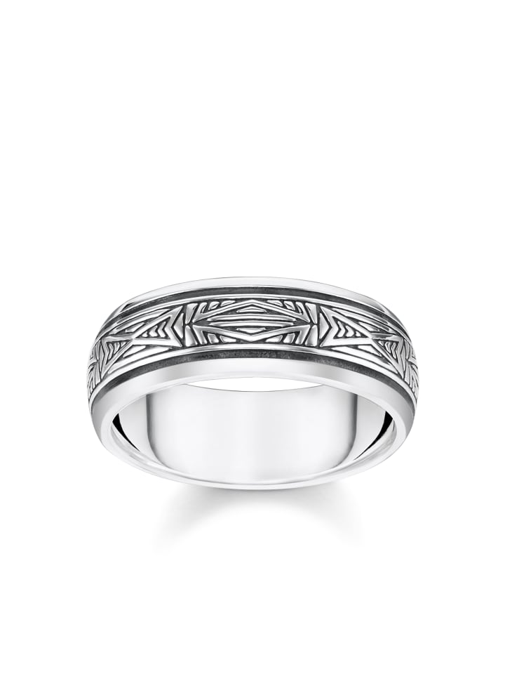 Ring Ornamente Silber in silber