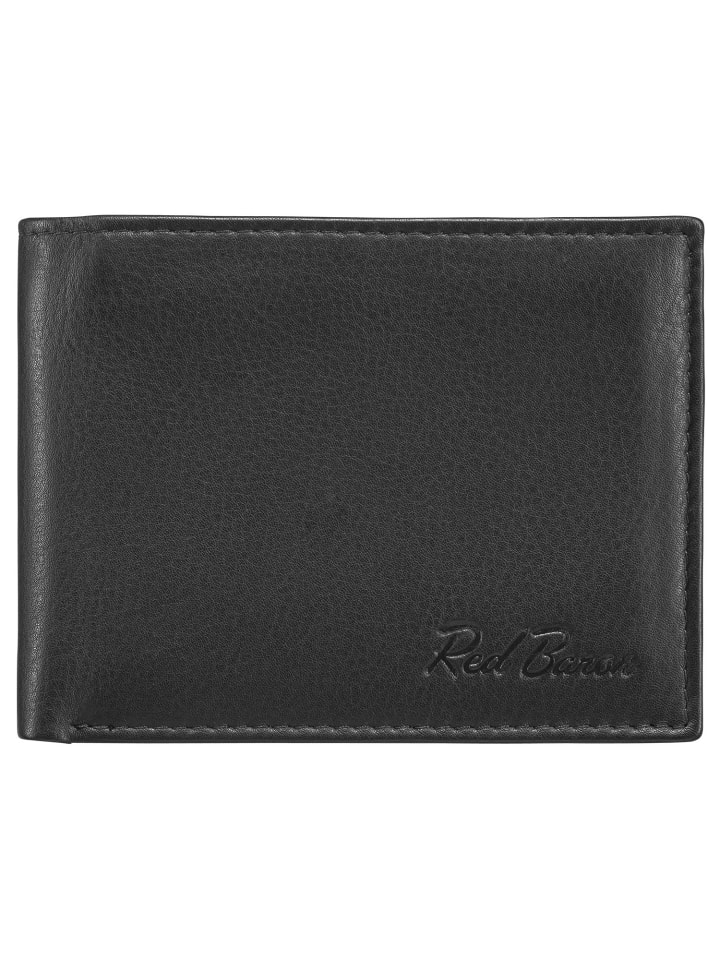 Portemonnaie in Schwarz - (L) 11,5 x (B) 8,8 cm