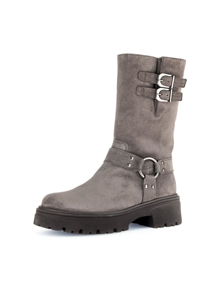 Cowboystiefel in Grau