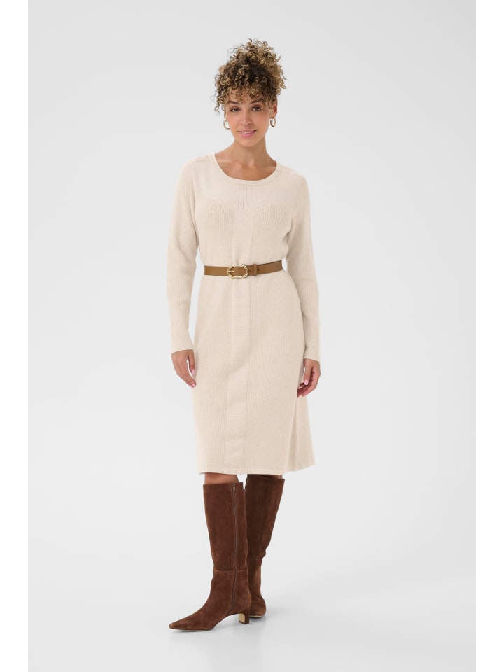 Kleid CRDela Tight fit in Oat melange