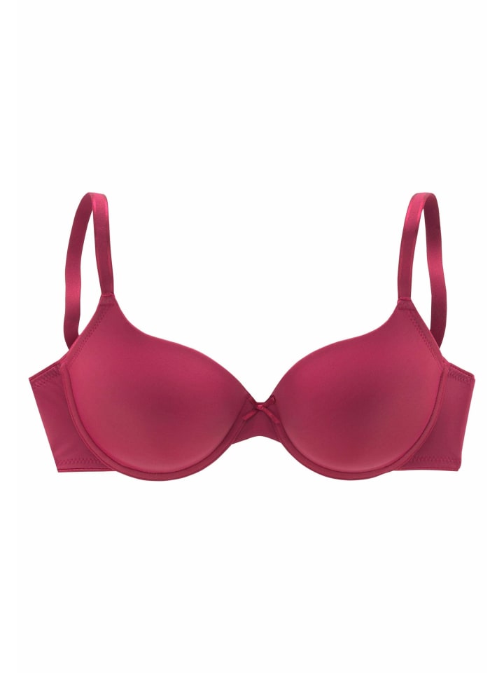 LASCANA Schalen-BH »Ela - »perfect basic«« in beere