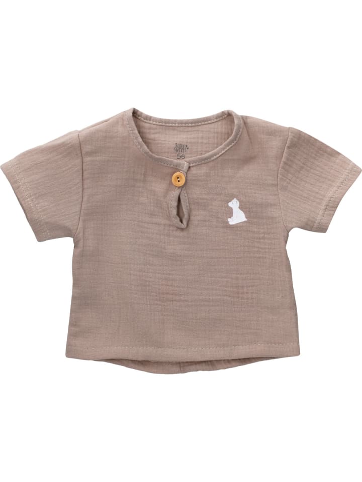 Babyshirt Bruno der Eisbär in braun