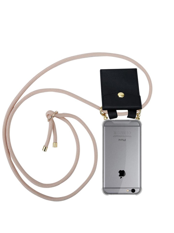 Handykette für Apple iPhone 6 / 6S Hülle in PERLIG ROSÉGOLD