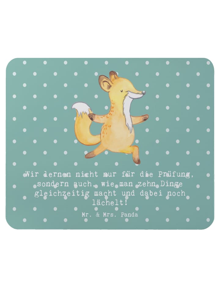 Mauspad Auszubildende Lächeln mit Spruch in Meeresbrise