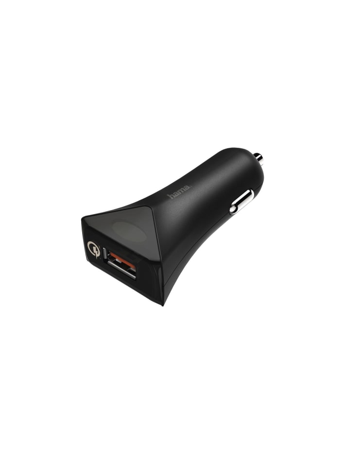 Hama Kfz-Ladegerät Quick Charge 3,Schwarz, 00178239 in Schwarz