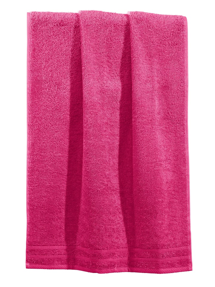Duschtuch Heidelberg in pink