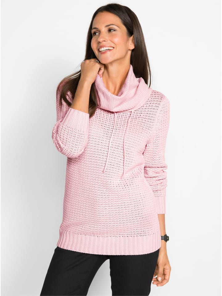 Pullover in hellrosé