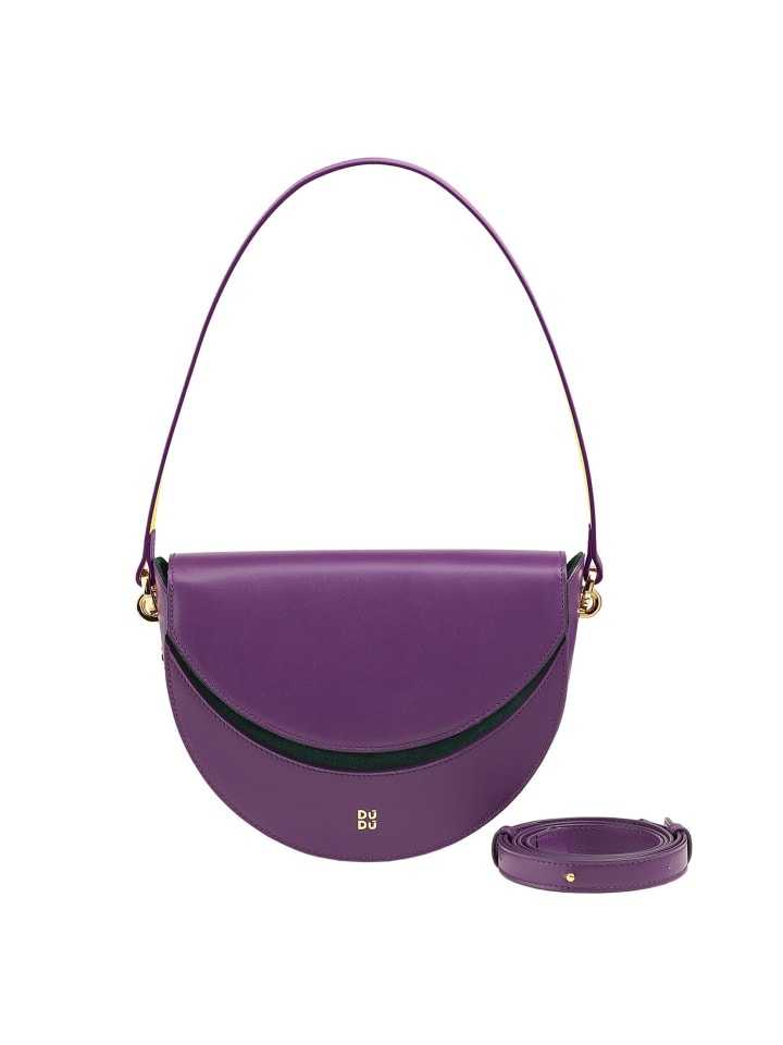 Schultertasche Leder 23 cm lawn