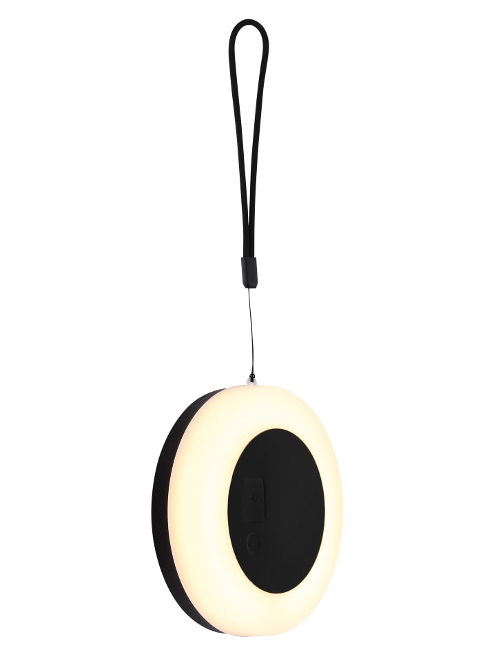 Solarleuchte "SOLARLEUCHTE EDELSTAHL SCHWARZ MATT, 1XLED" in black
