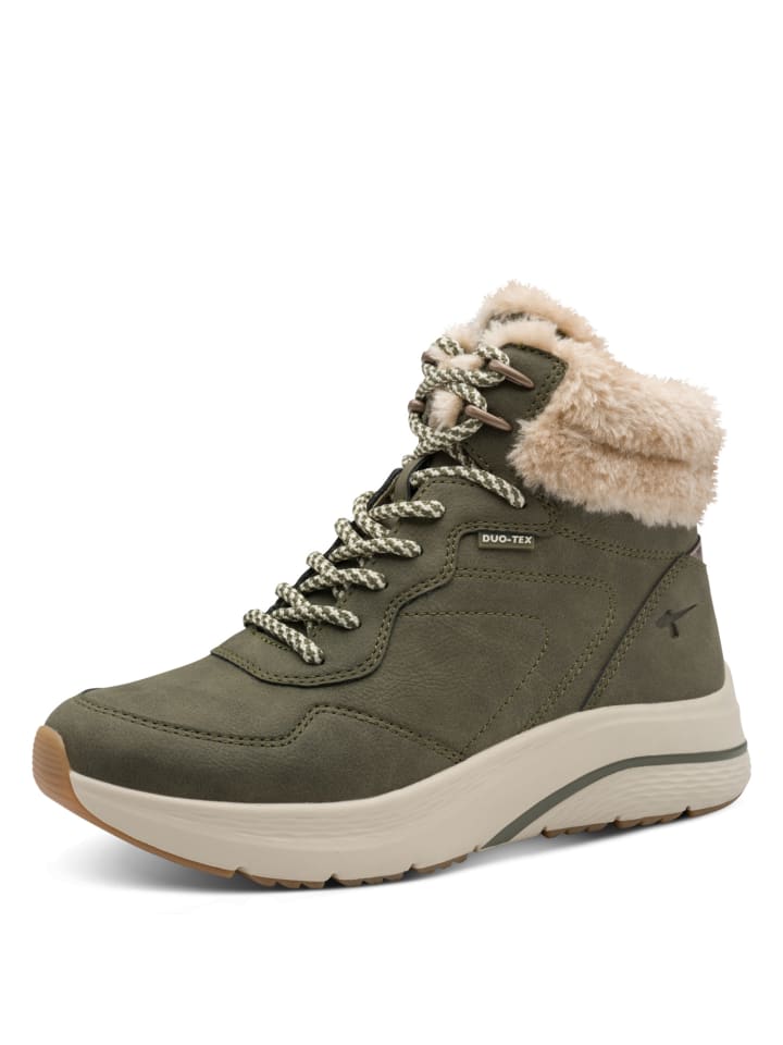 Stiefeletten/Boot in oliv