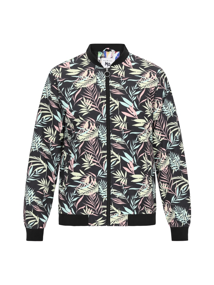 Men Jacket in black multicolor