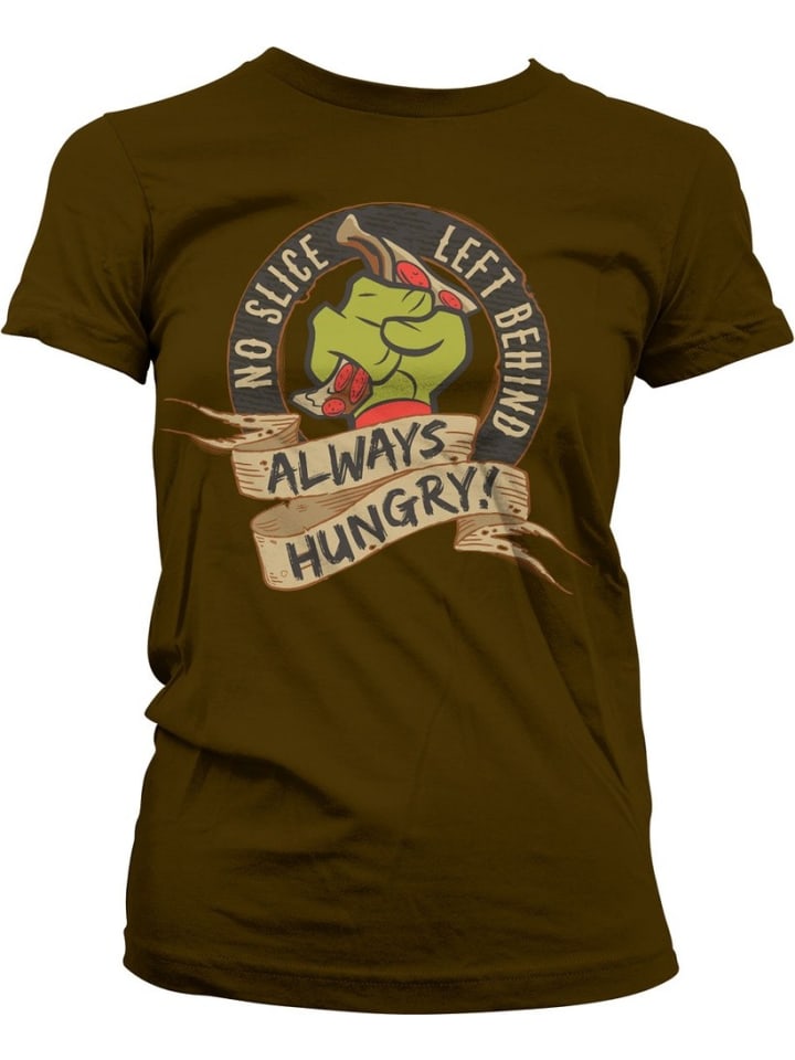 Shirt in Braun