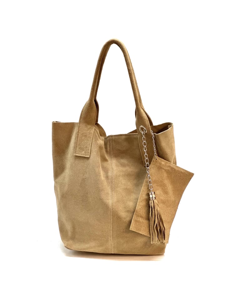 Rucksack in Camel - Beige