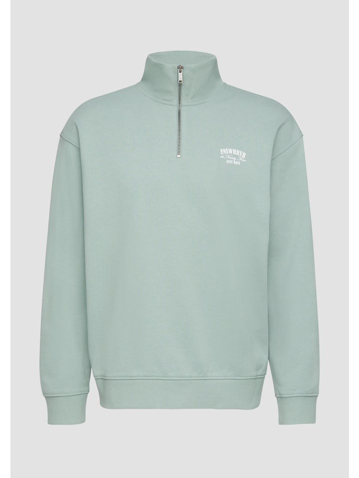Sweatshirt in 7217_salbeigrün