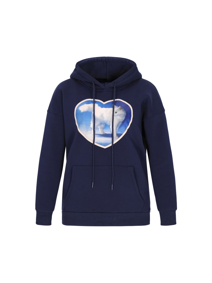 Women Sweatshirt in navy