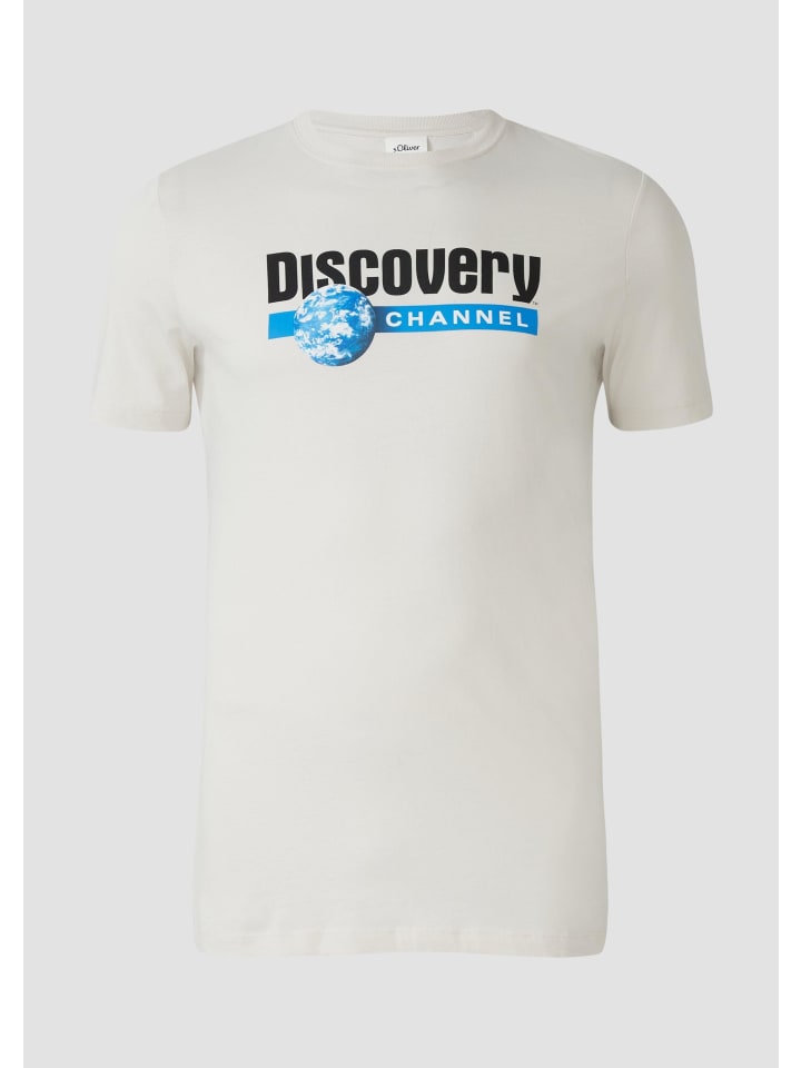 T-Shirt  in  90D2_creme