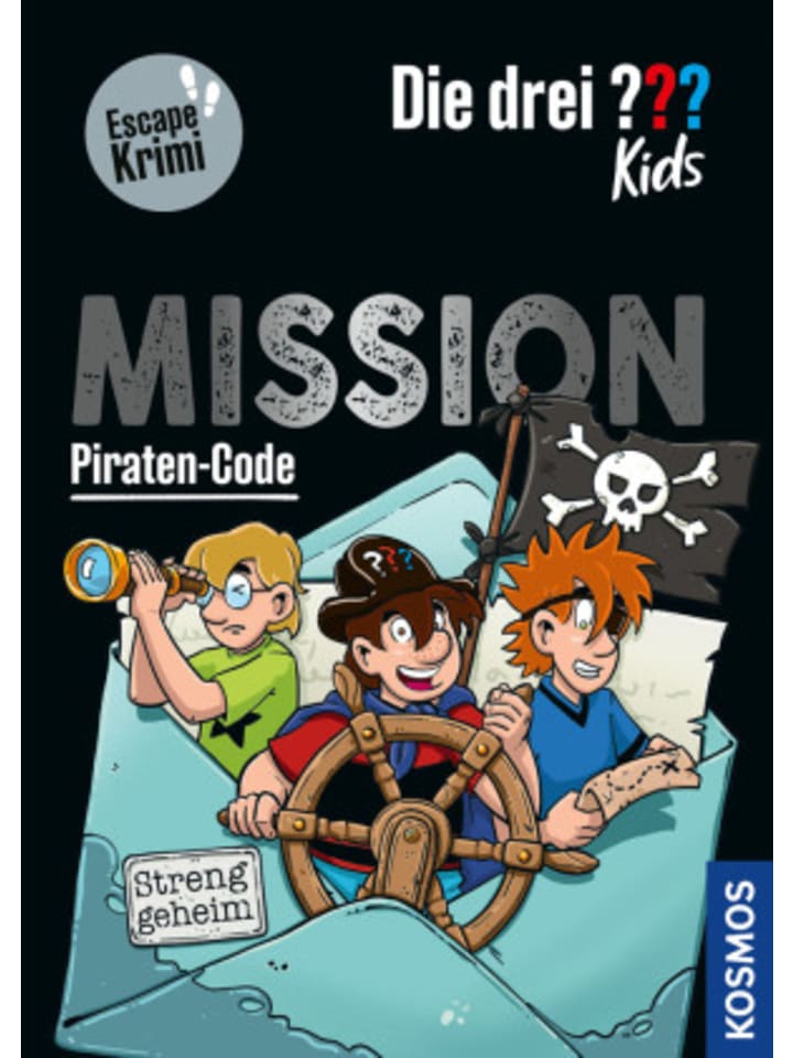 Buch - Die drei ??? Kids, Mission Piraten-Code