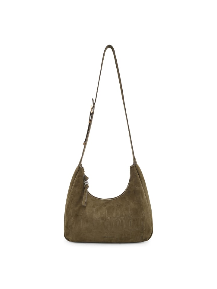 Velvet Wild Umhängetasche Leder 26.5 cm khaki