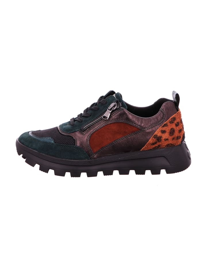 Komfort Schnürschuhe in Grün