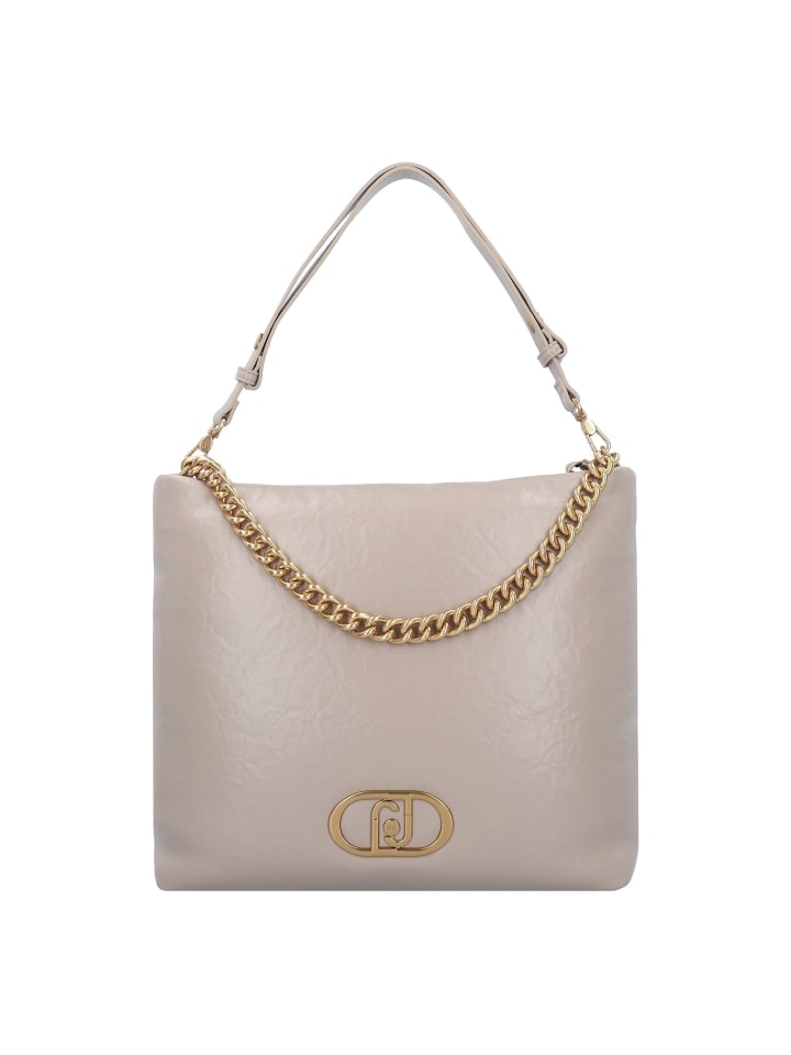 Lapuffy Schultertasche 35 cm dark sand