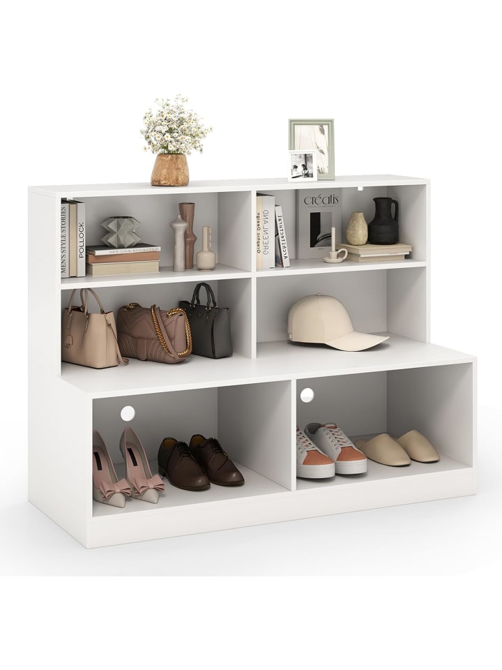 Schuhschrank in Weiß