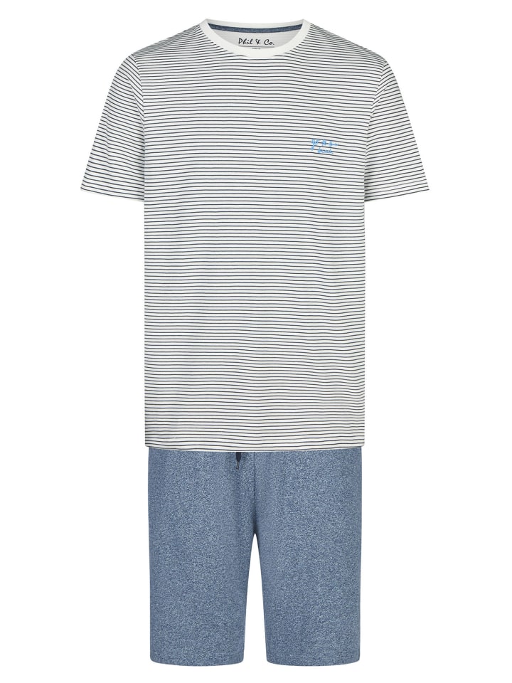 Shorty Classics in streifen/blau2