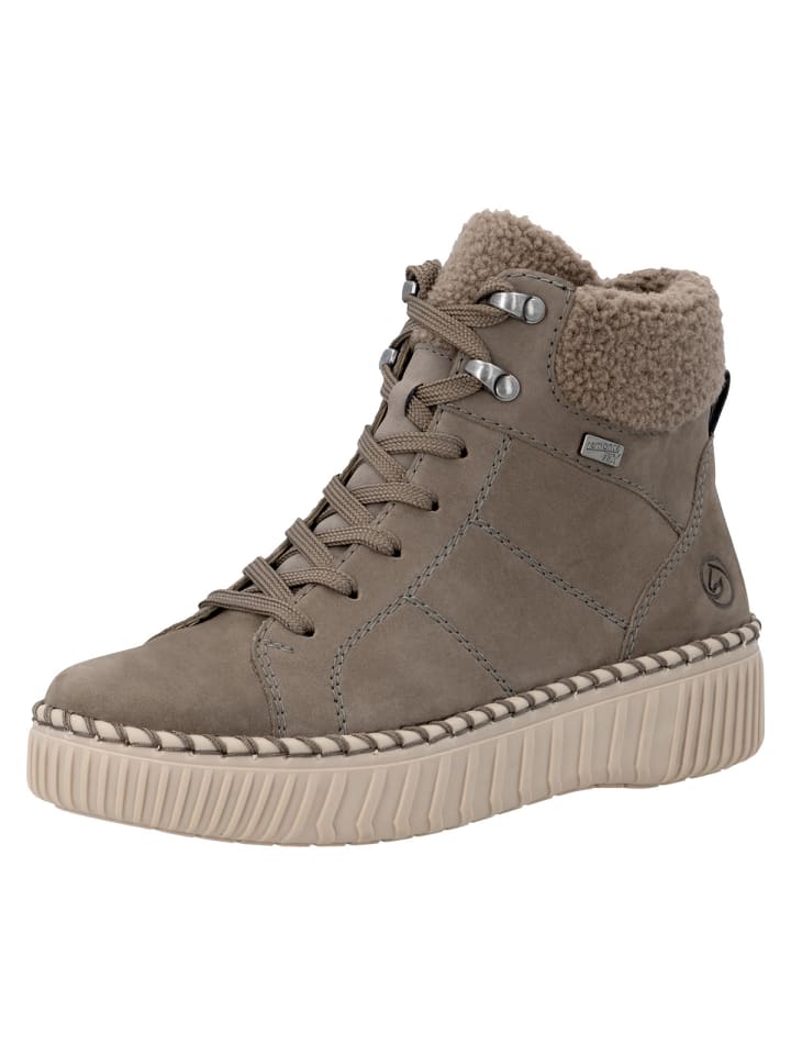 Stiefelette in grau