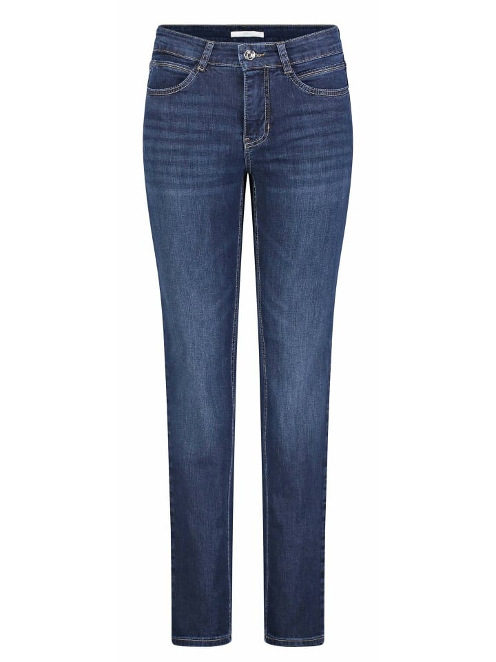 Slim Fit Jeans für Damen in blau