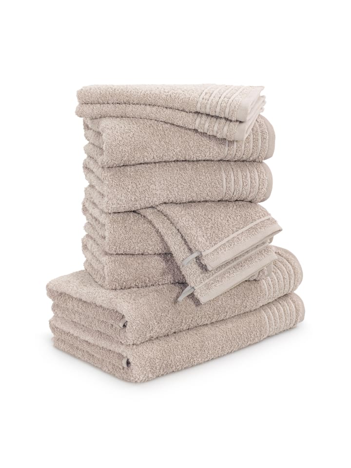Handtuchset New Classic 10-TLG in cashmere