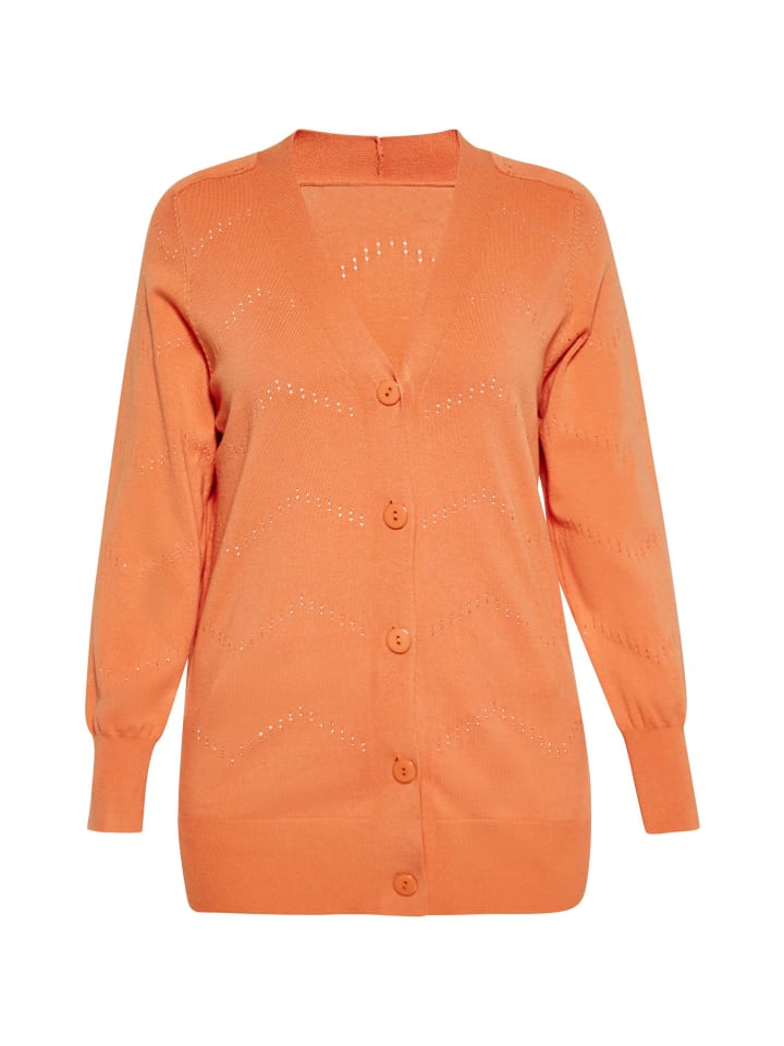 Women Cardigan in Aprikose
